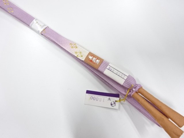 JAPANESE KIMONO / UNUSED KOREI HAND-TIED OBIJIME